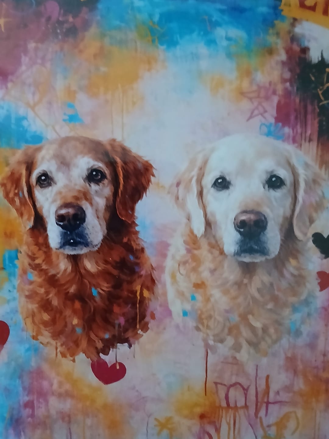 Customer photo review of Graffiti -  Personalised Poster