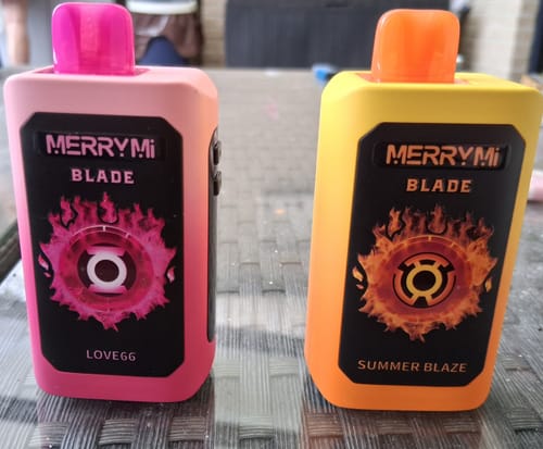 Customer photo review of Merry-Mi - Blade 30K - Puff Jetable / Vape Disposable - 5% nicotine