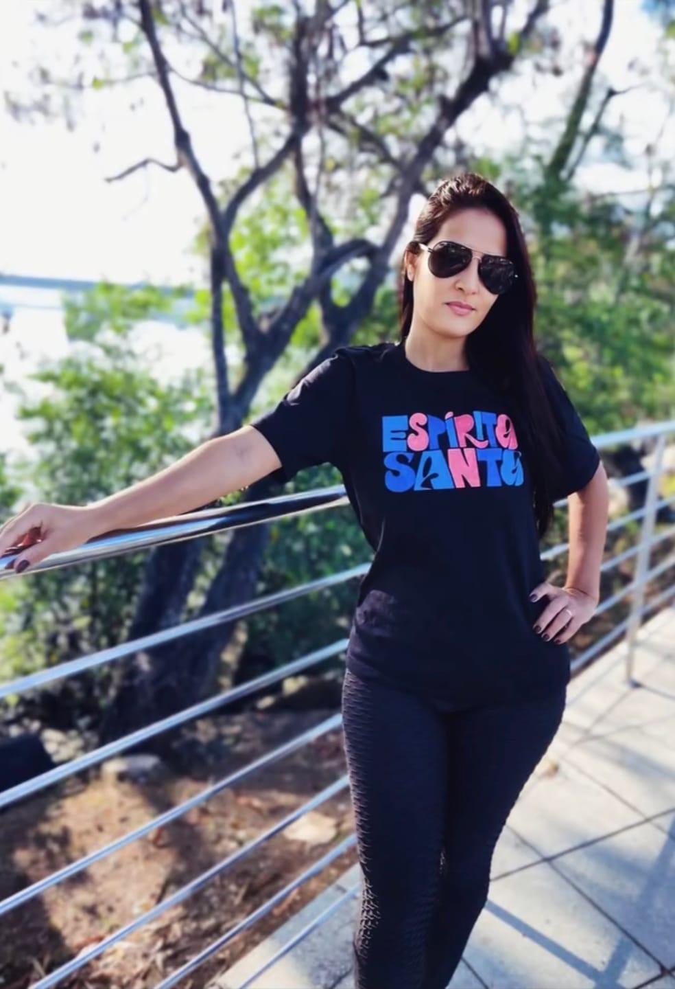 Customer photo review of Camiseta | Espírito Santo II