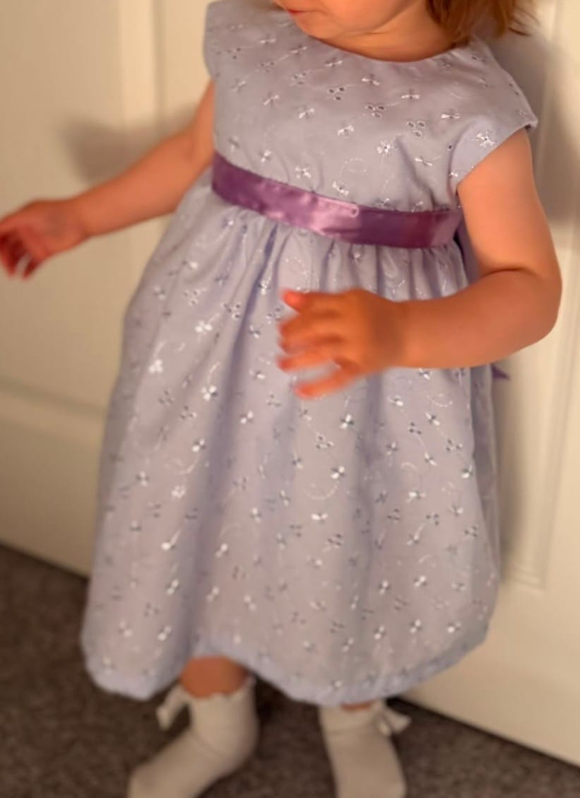Customer photo review of Special Offer Broderie Anglaise Polycotton Fabric