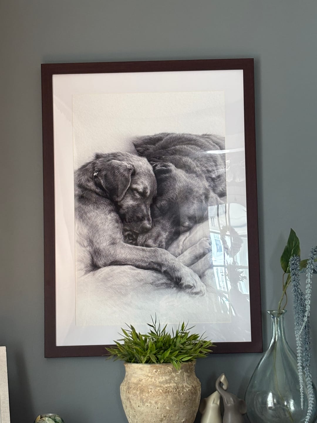 Customer photo review of Pencil Sketch - Personalized Poster