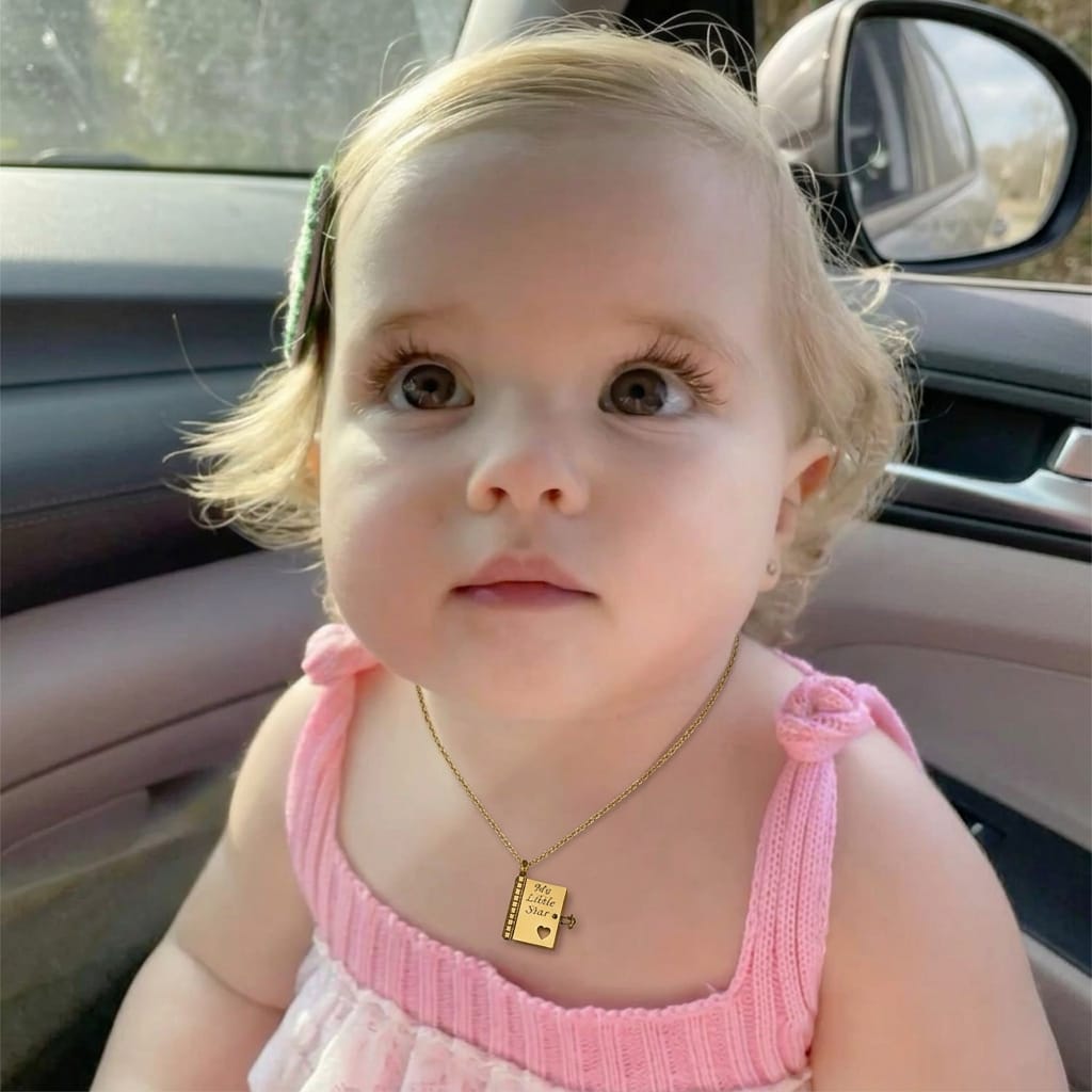 Customer photo review of Hidden Letter Necklace™
