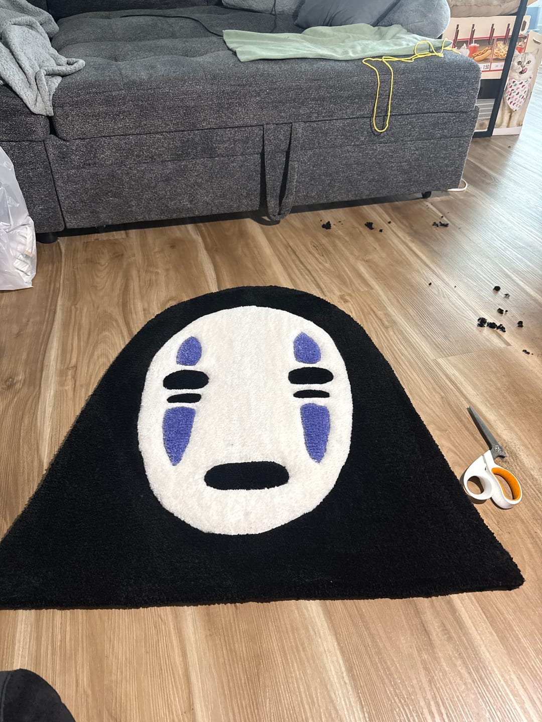 Customer photo review of The Spider — Cut & Loop Pile Tufting Machine