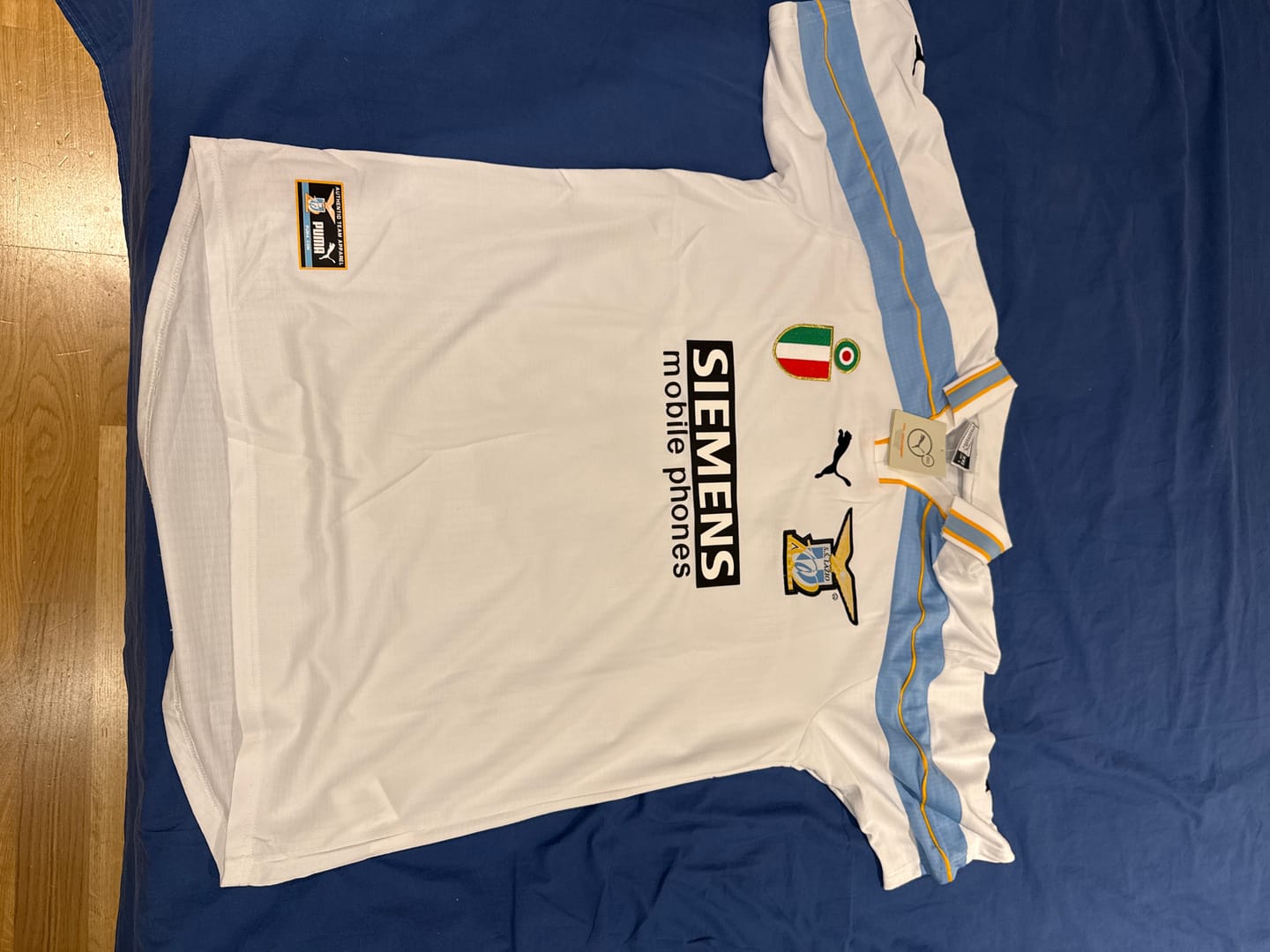 Customer photo review of Lazio Away Shirt 2000/01 Centenary