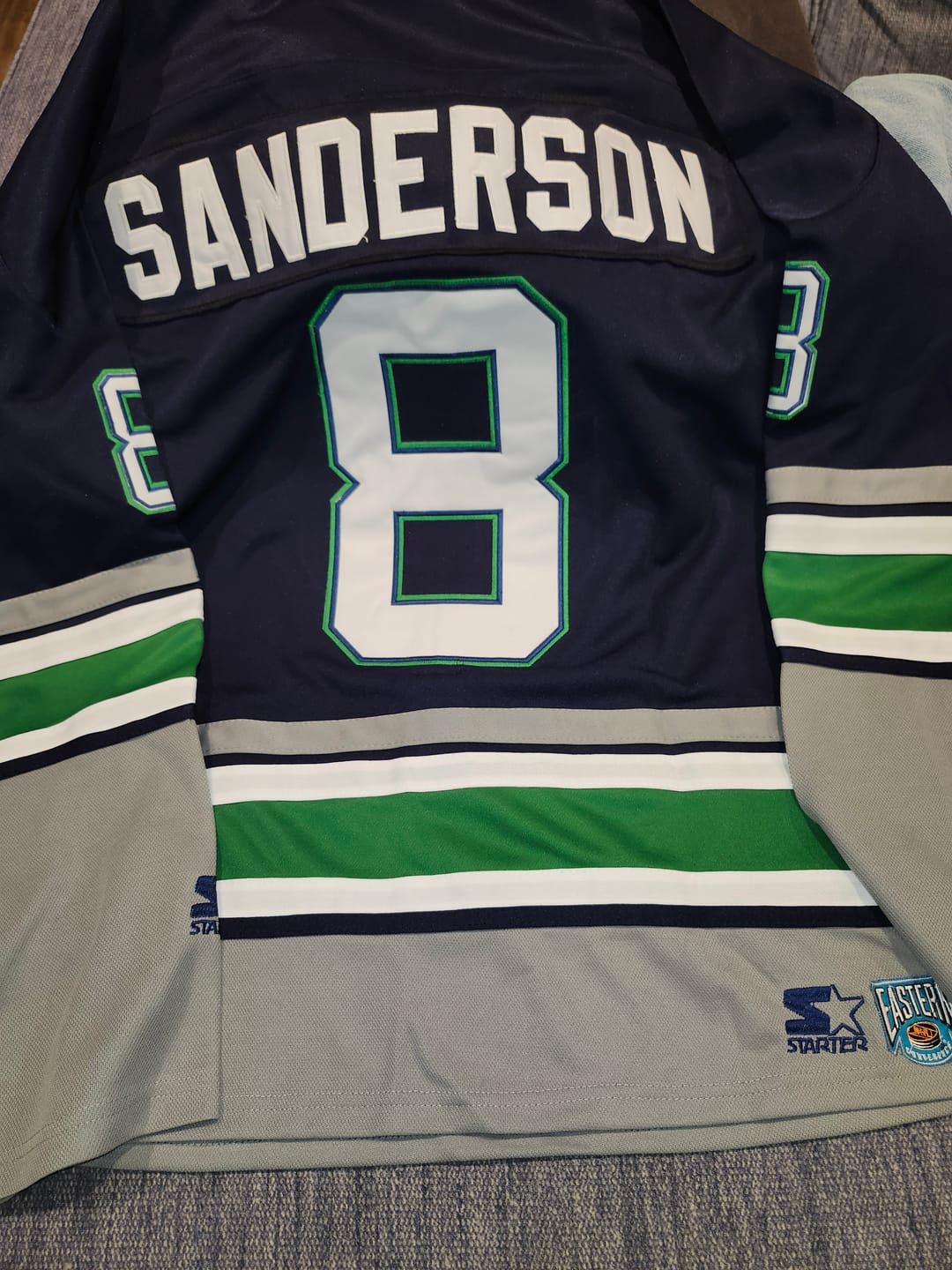 Customer photo review of Custom Hockey Jersey (Upload any Jersey design Ships in 3-6 weeks)