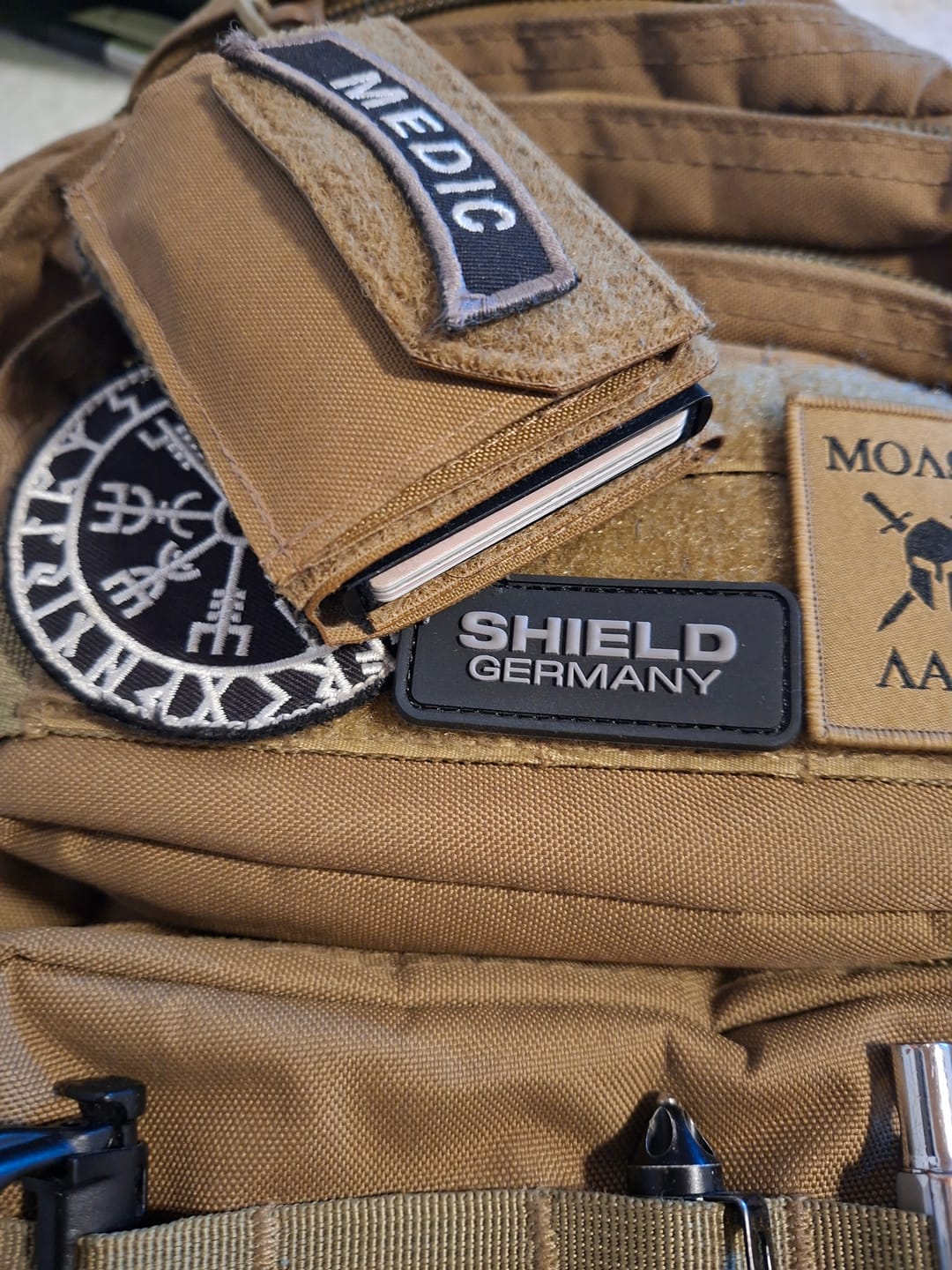 Customer photo review of Tactical Wallet MK2 - Coyote