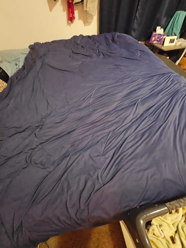 Customer photo review of CloudCool™ Cooling Comforter