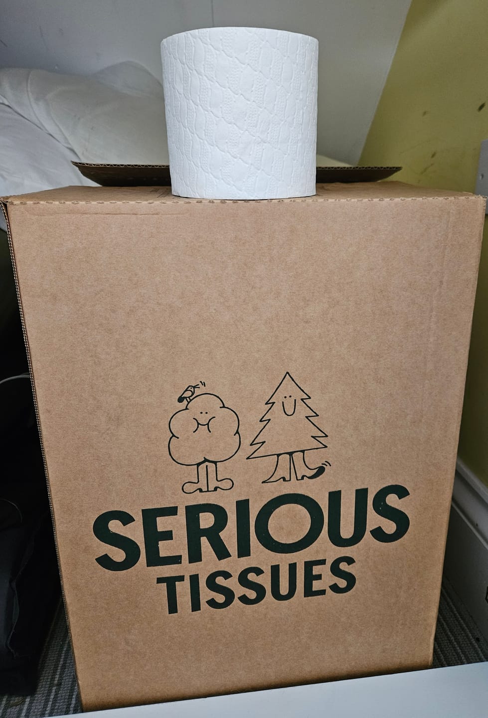 Customer photo review of 100% Recycled Toilet Paper