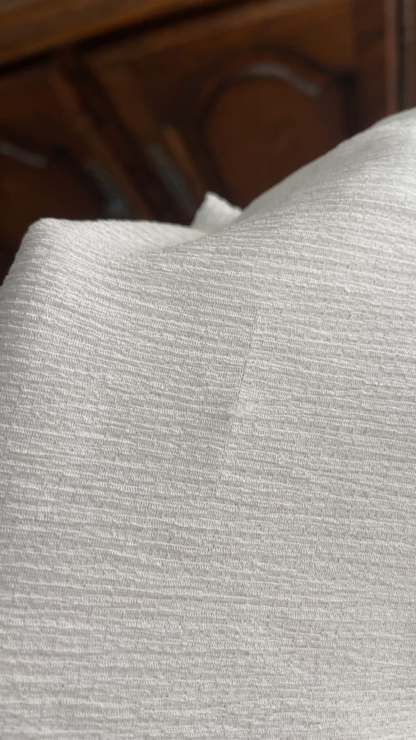 Customer photo review of Ensemble Rio short chemise blanc