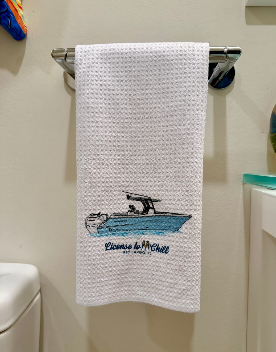 Customer photo review of Custom Hand Towel