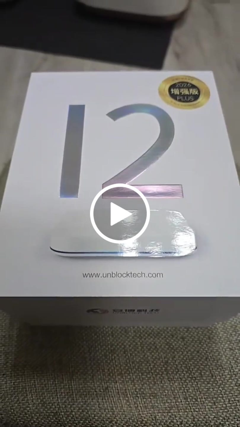 Customer video review of UnBlockTech UBOX12 PRO Android TV Box - Gen 12 (2026)
