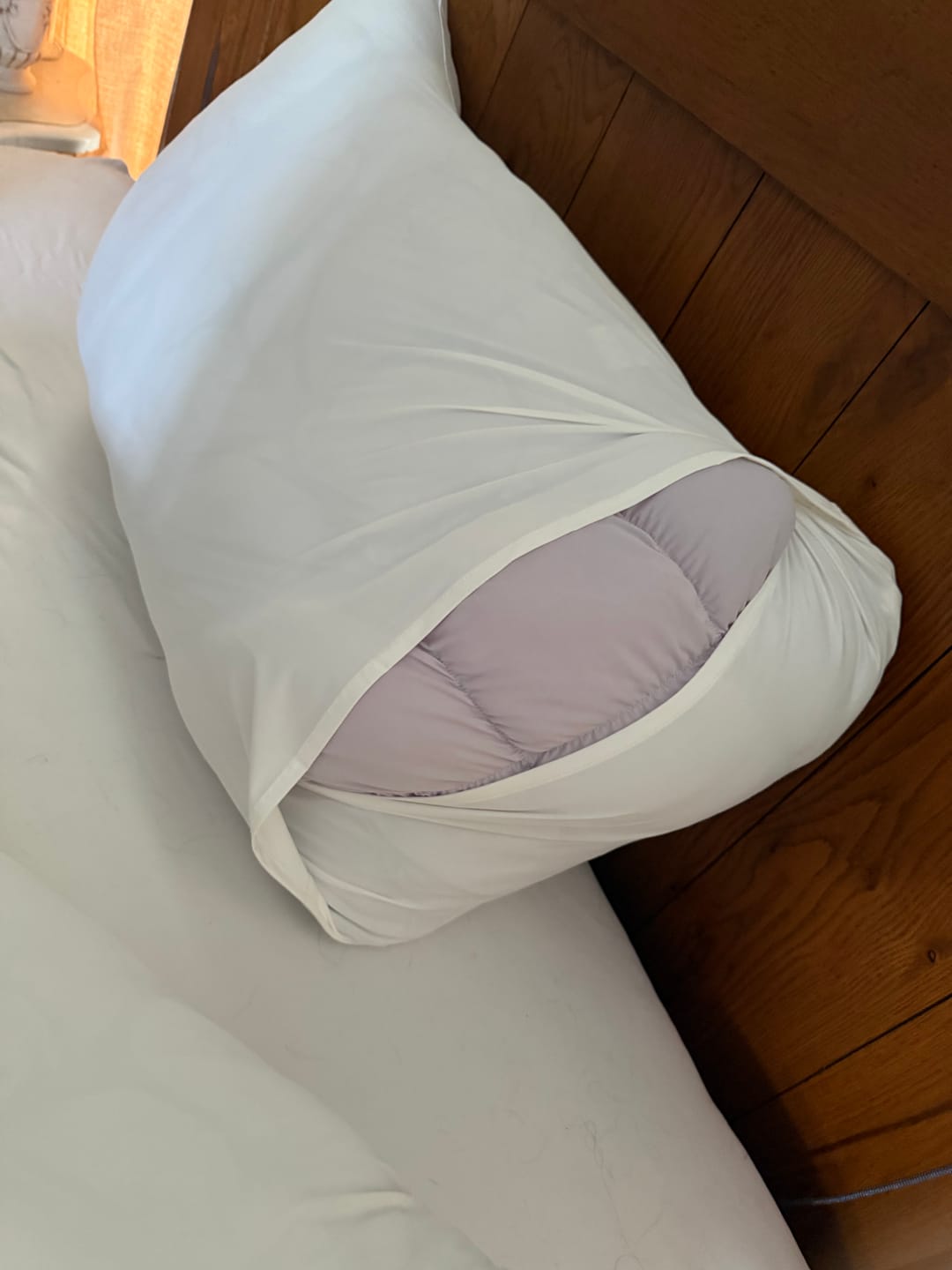 Customer photo review of Cooling Pillowcases (2-Pack)