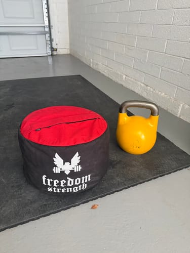 Customer photo review of Strongman Sandbag
