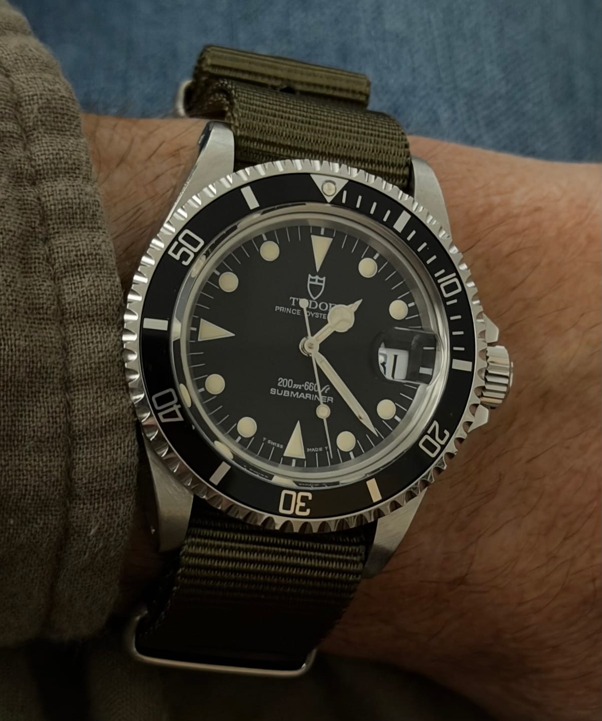 Customer photo review of Green Nylon Single-Piece