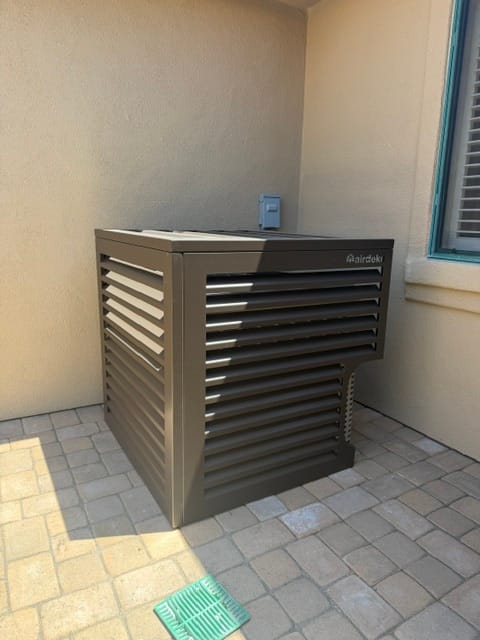 Customer photo review of Central AC Cover - Bronze