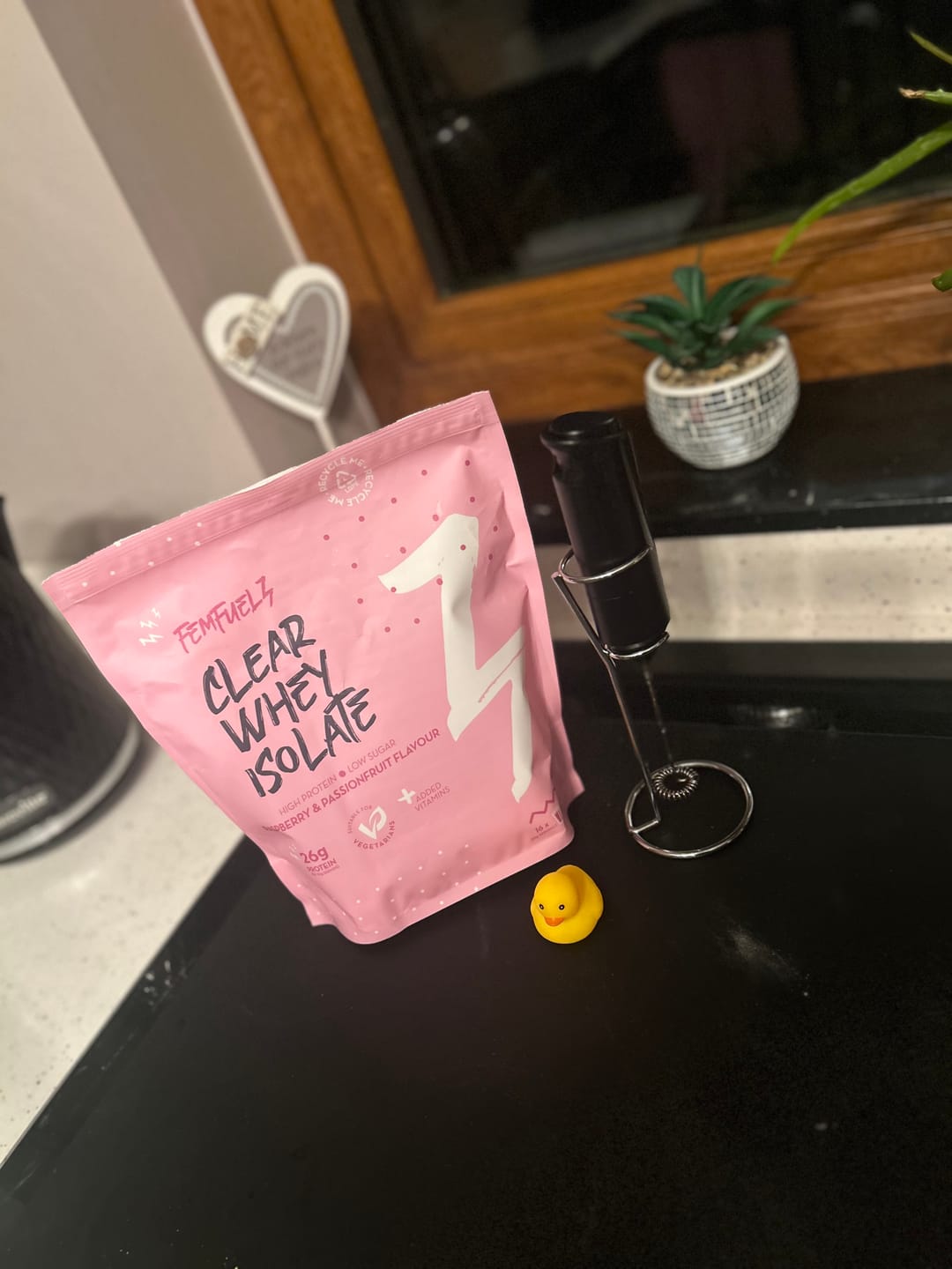 Customer photo review of Clear Whey Isolate Protein