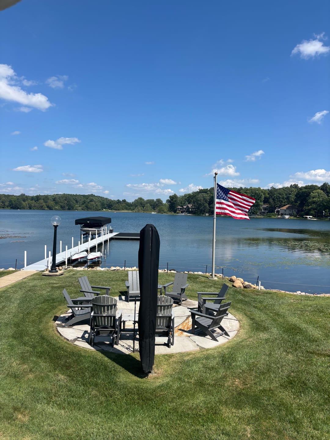 Customer photo review of 5' x 8' American Flag
