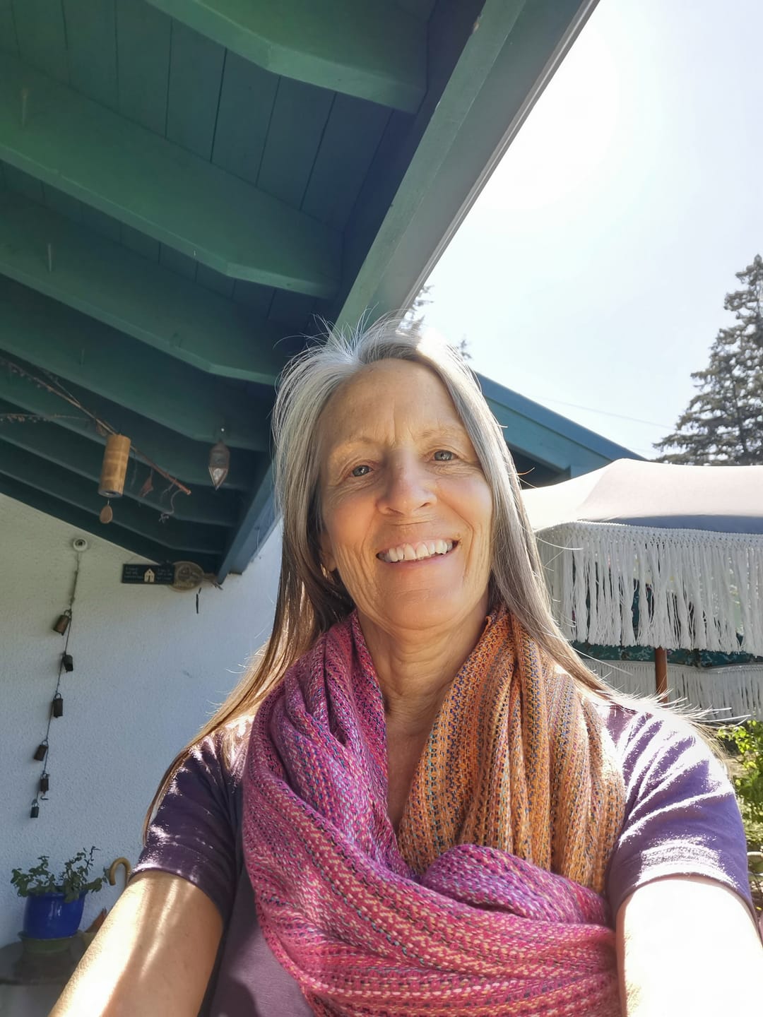 Customer photo review of NEW! Organic Cotton Turkish Towel Multi