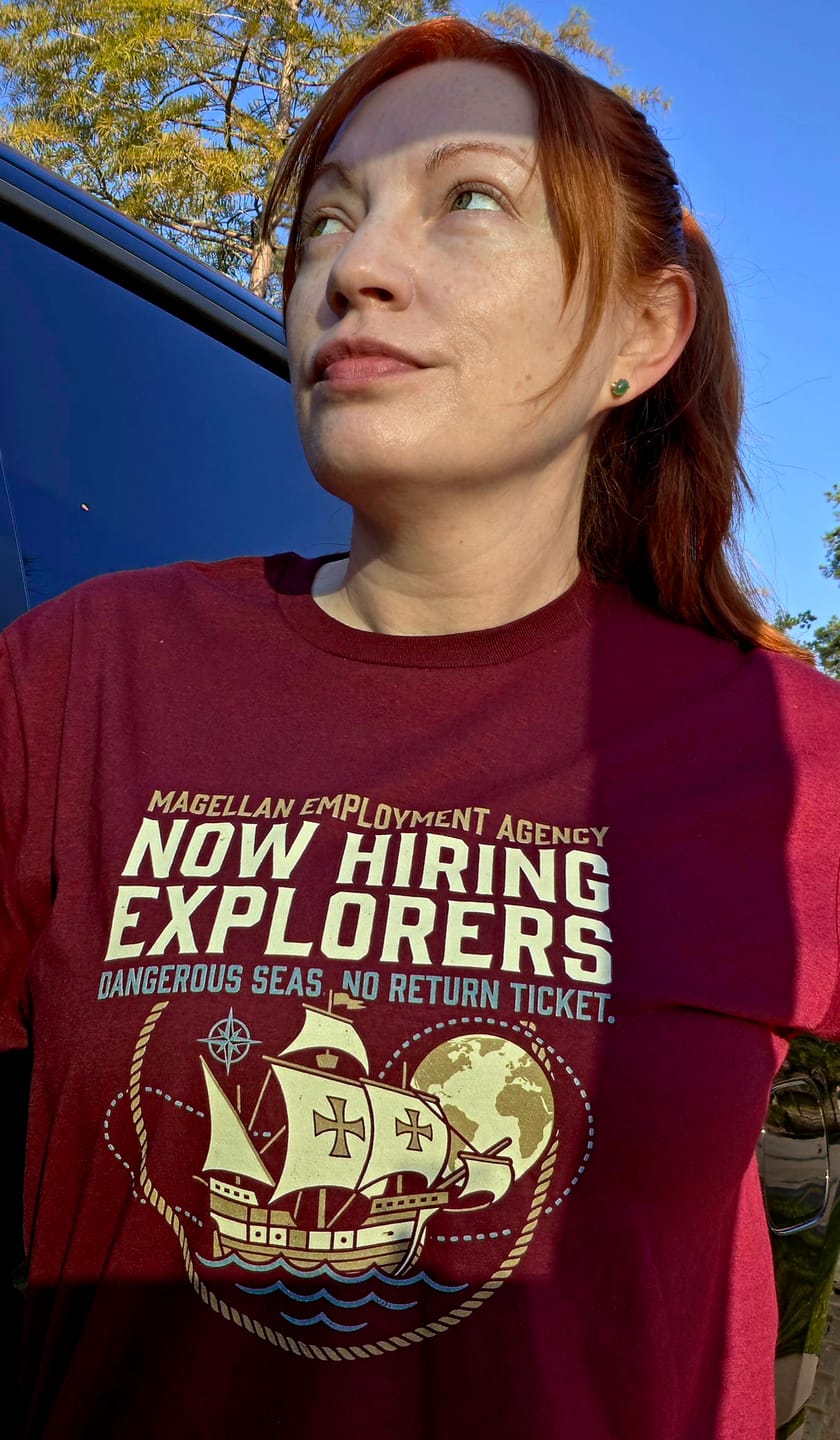 Customer photo review of Magellan Emplyment Agency T-Shirt