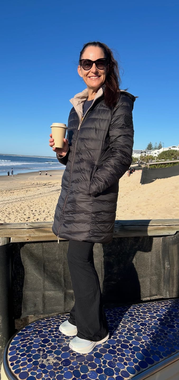 Customer photo review of Ebony x Ivory Classic Parka