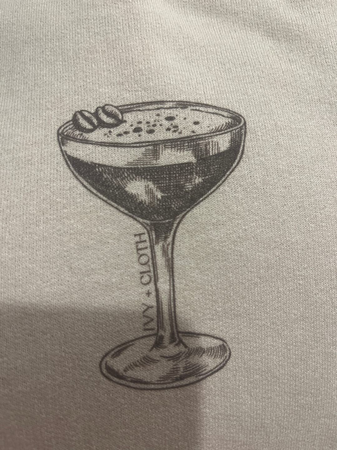 Customer photo review of Just A Girl Who Loves Espresso Martinis (Back Print)