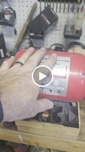 Customer video review of 8" X 5/8 Arbor Mill Treated Airway Buffing Wheels