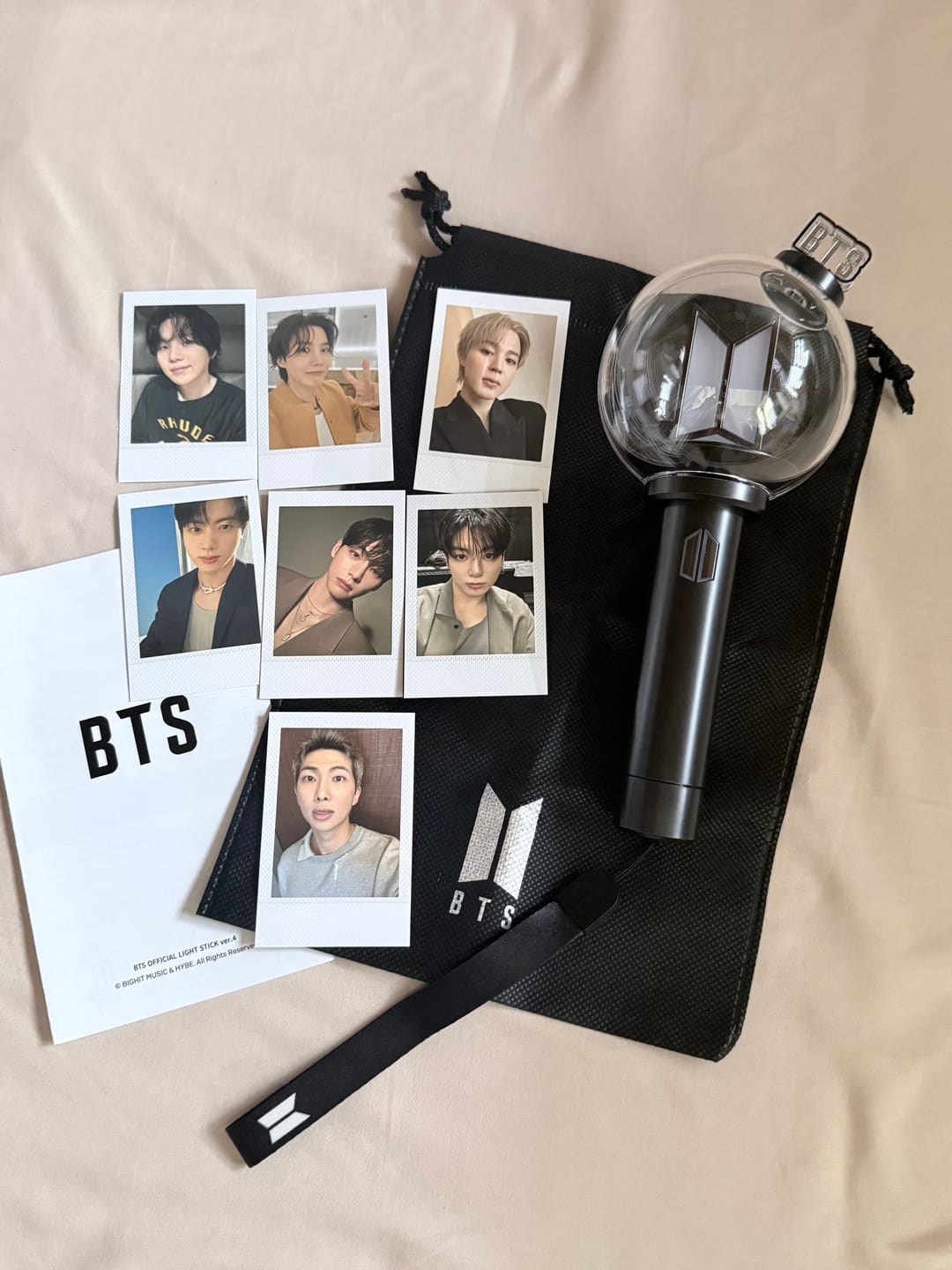 Customer photo review of BTS - OFFICIAL LIGHT STICK VER.4 PARTS BTS VER