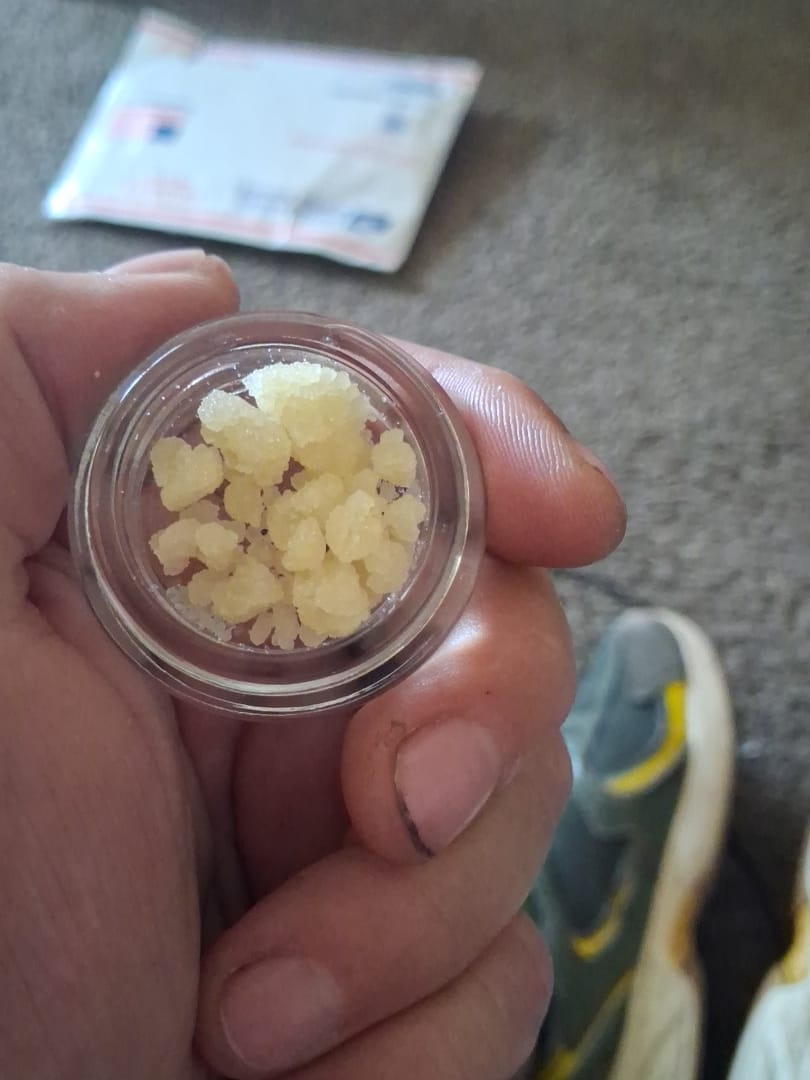 Customer photo review of 1.5g Gorilla Cookies Crumble