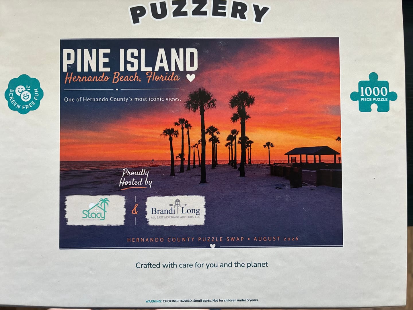 Customer photo review of Custom jigsaw puzzle