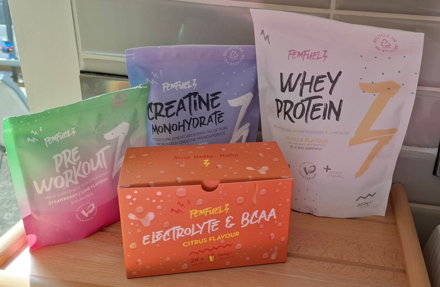 Customer photo review of Whey Protein