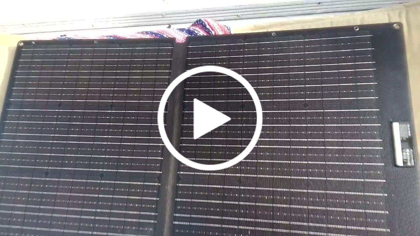 Customer video review of ALLPOWERS 600W Solar Generator Kit (R600 + SP027 100W Solar Panel)