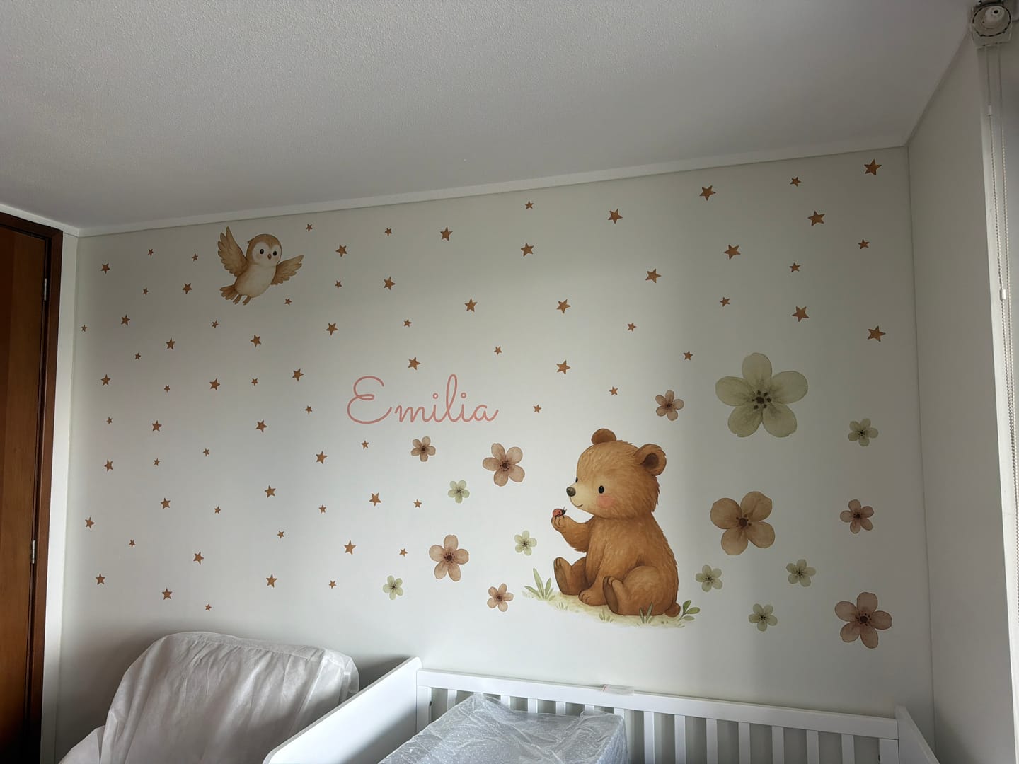 Customer photo review of Osito del bosque acuarelas