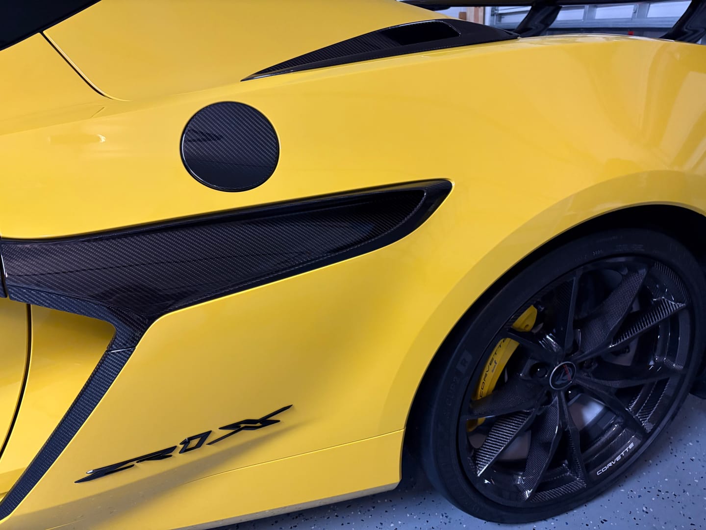 Customer photo review of C8 Corvette Carbon Fiber Gas Cap Cover | Exterior Upgrade (2020–2026)
