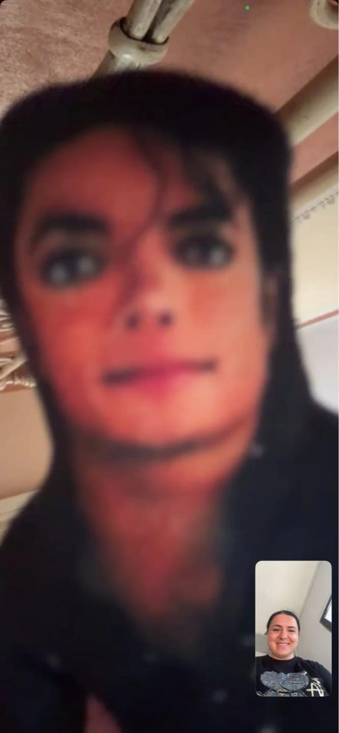 Customer photo review of Mini Michael Doll Plush