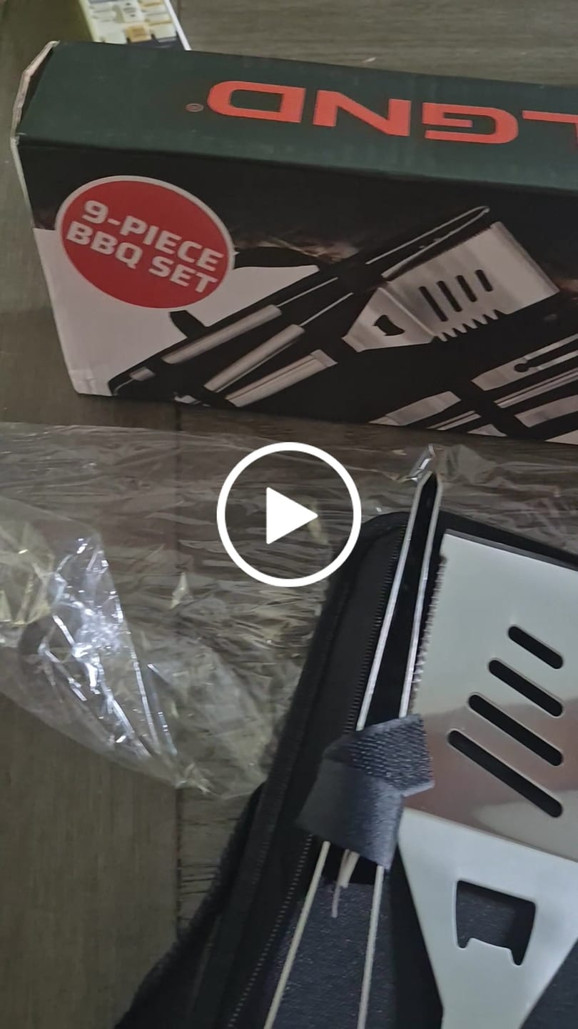 Customer video review of Pitmaster Grill Set