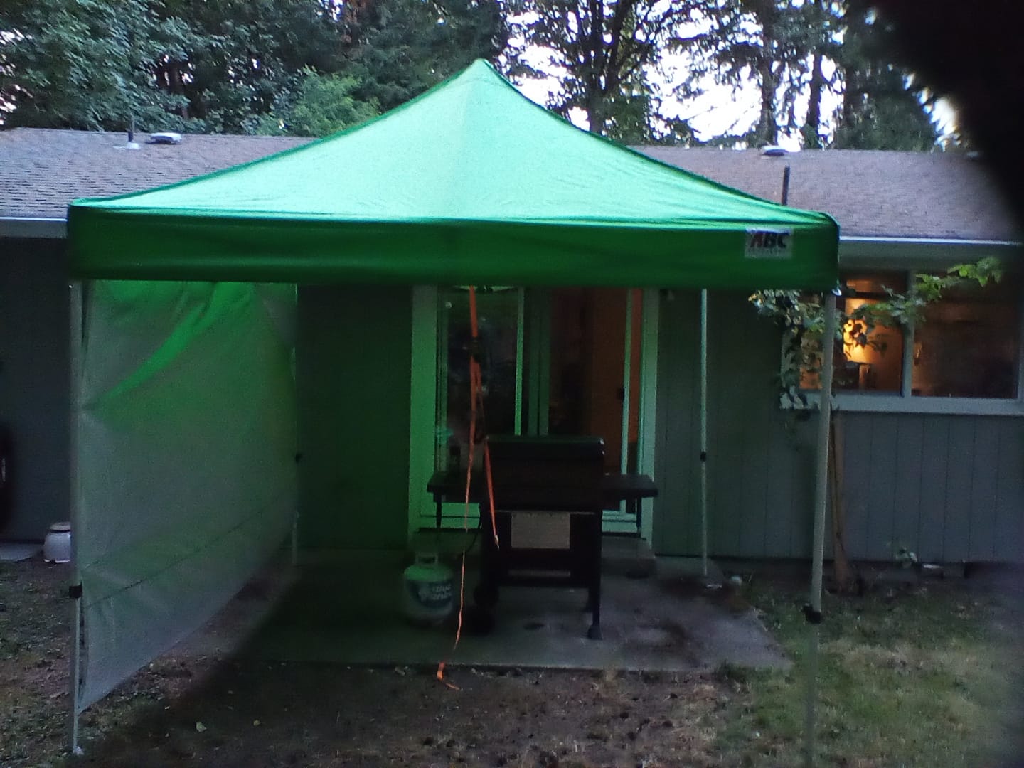 Customer photo review of ABCCANOPY Replacement Top Cover for 10x10/10x15/10x20