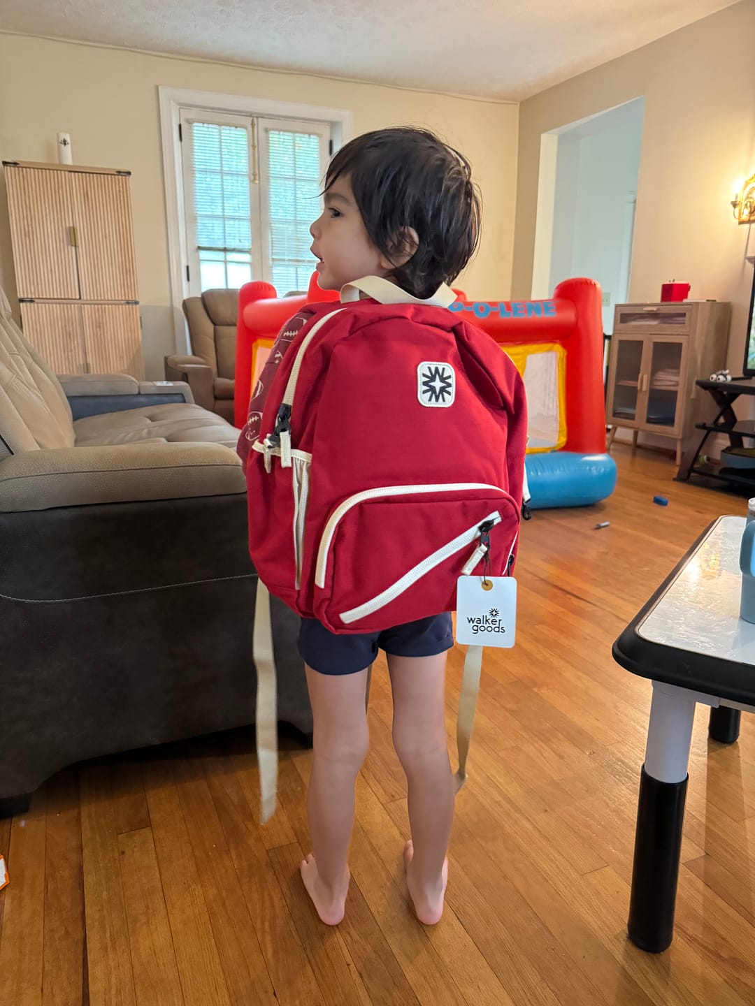 Customer photo review of Tiny Tommy Pack Red