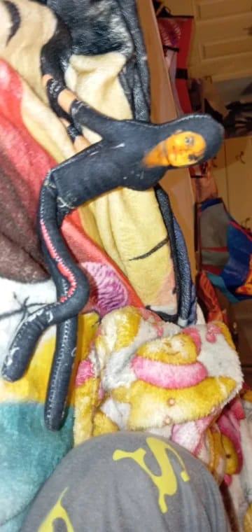 Customer photo review of Mini Michael Doll Plush