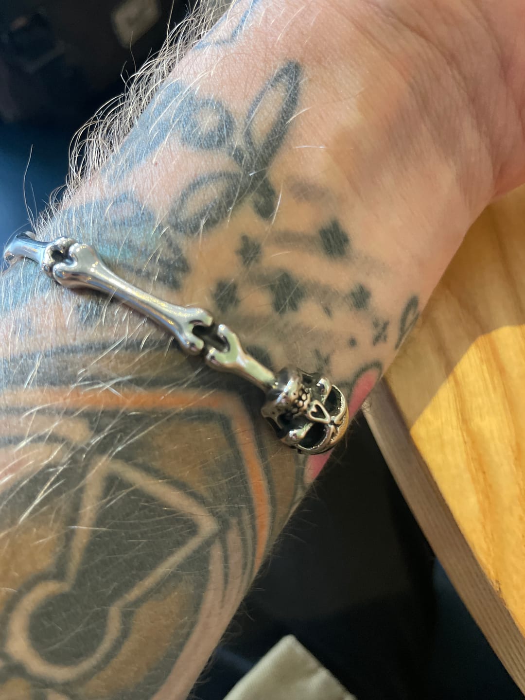 Customer photo review of SKULLED.