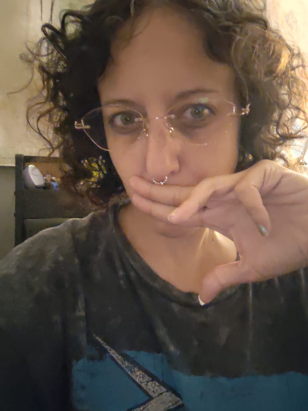 Customer photo review of Daisy Eyeglasses