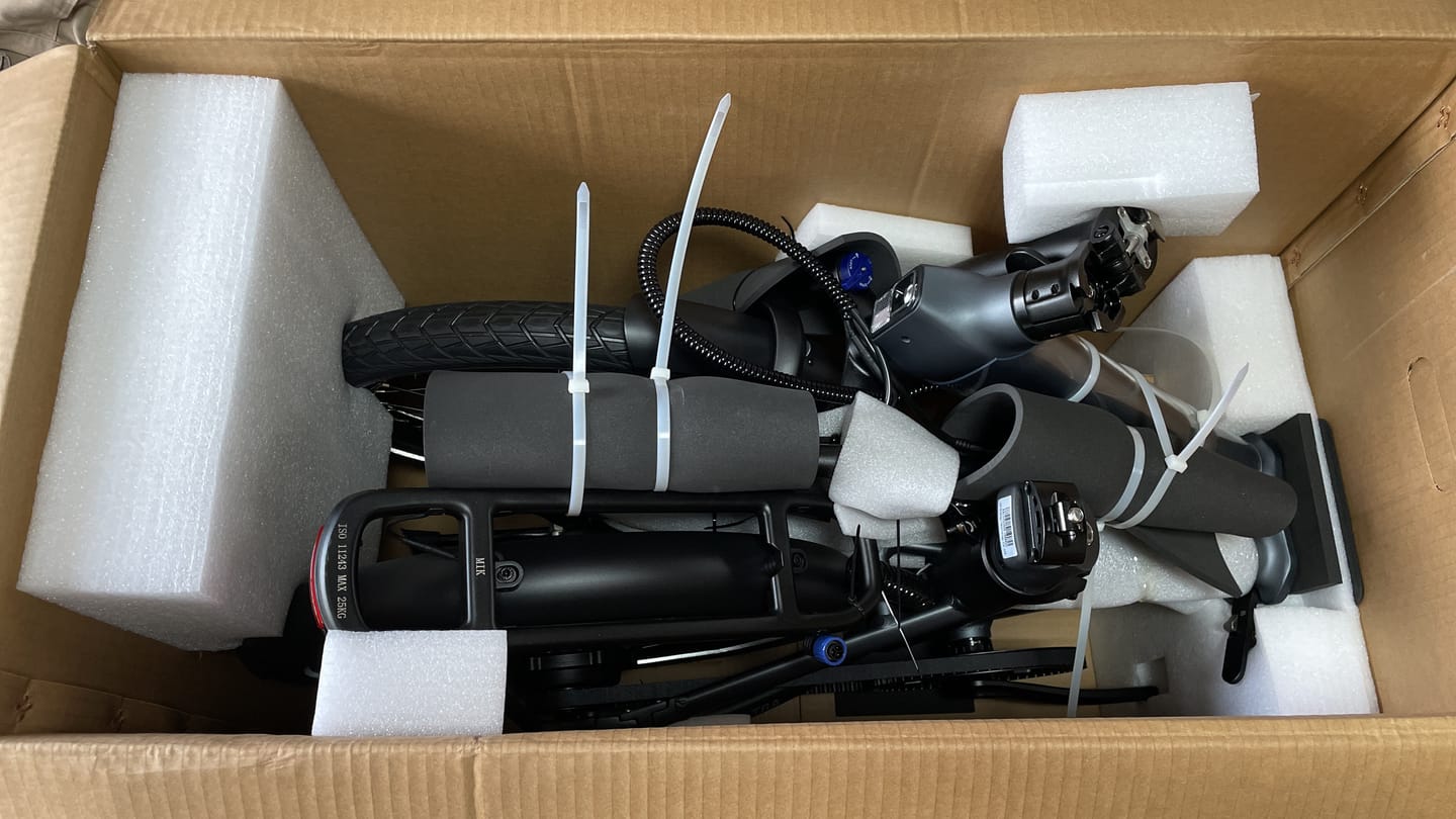 Customer photo review of Air 20 Ultra 折りたたみ電動アシスト自転車