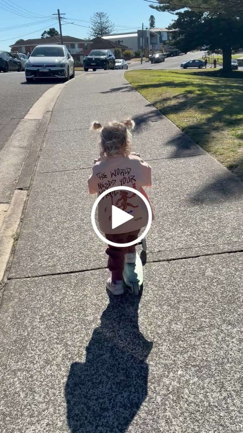 Customer video review of Feel the magic tee