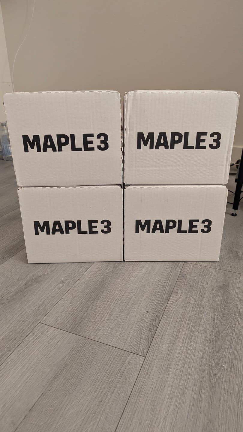 Customer photo review of Pure Organic Maple Water