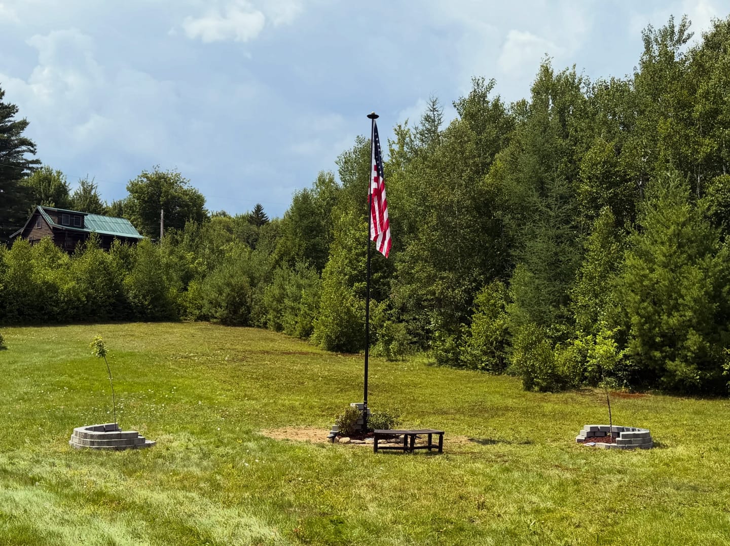 Customer photo review of 5' x 8' American Flag
