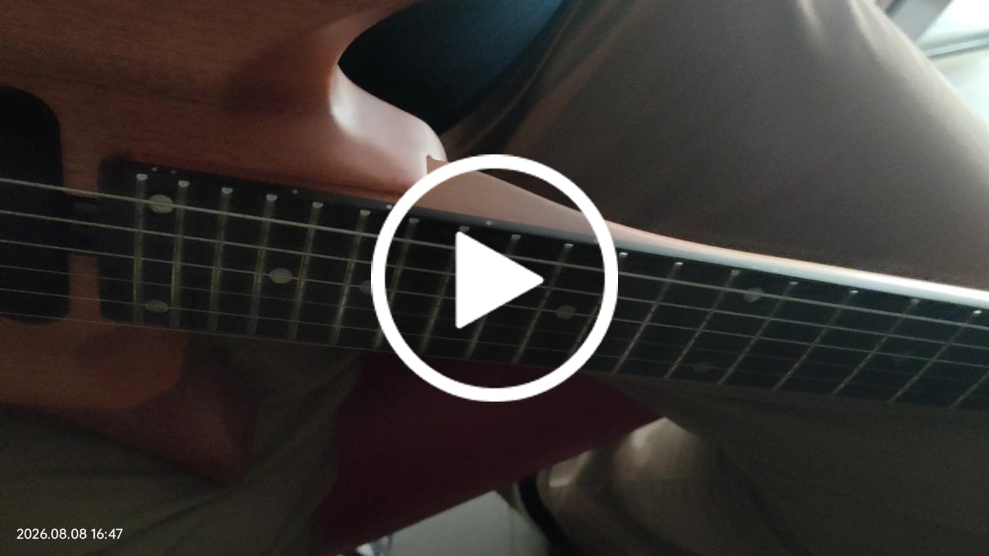 Customer video review of Donner HLX-500 Chitarra elettrica senza paletta【Modello originale NHL-500】
