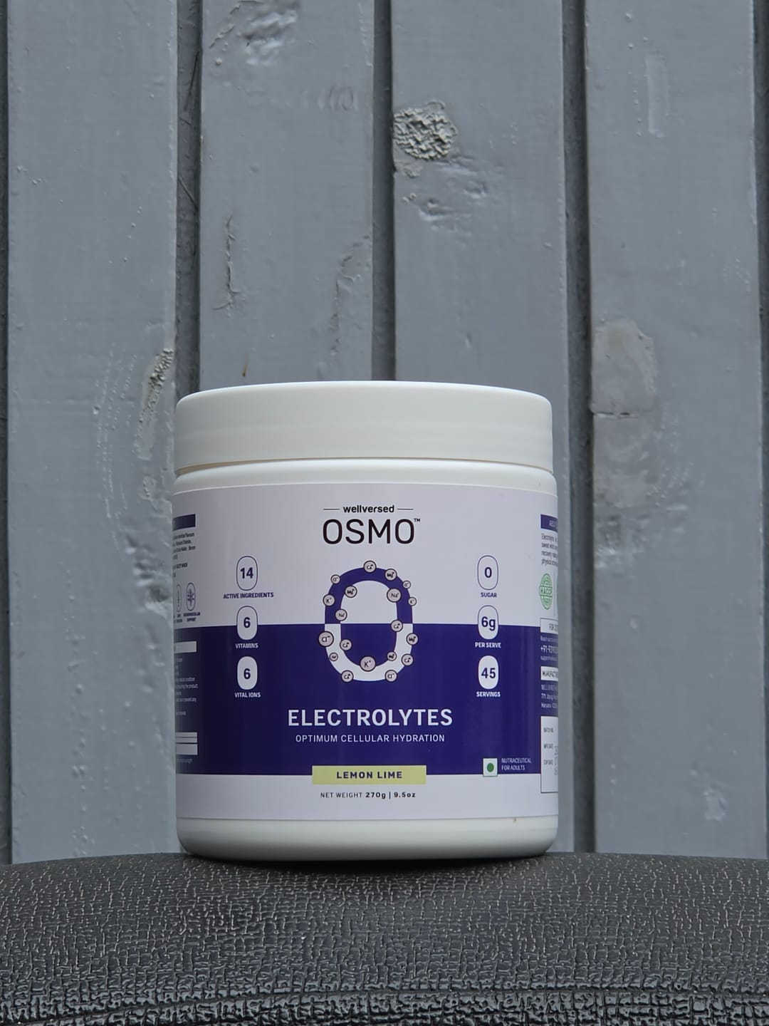 Customer photo review of OSMO - Electrolyte Hydration Blend (Advanced Salts + Taurine & Vitamins) | Lemon & Lime (270g, 45 Servings)