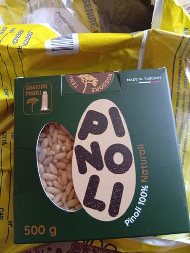 Customer photo review of Pinoli Prima Scelta Pisani della Tenuta di San Rossore - 500g