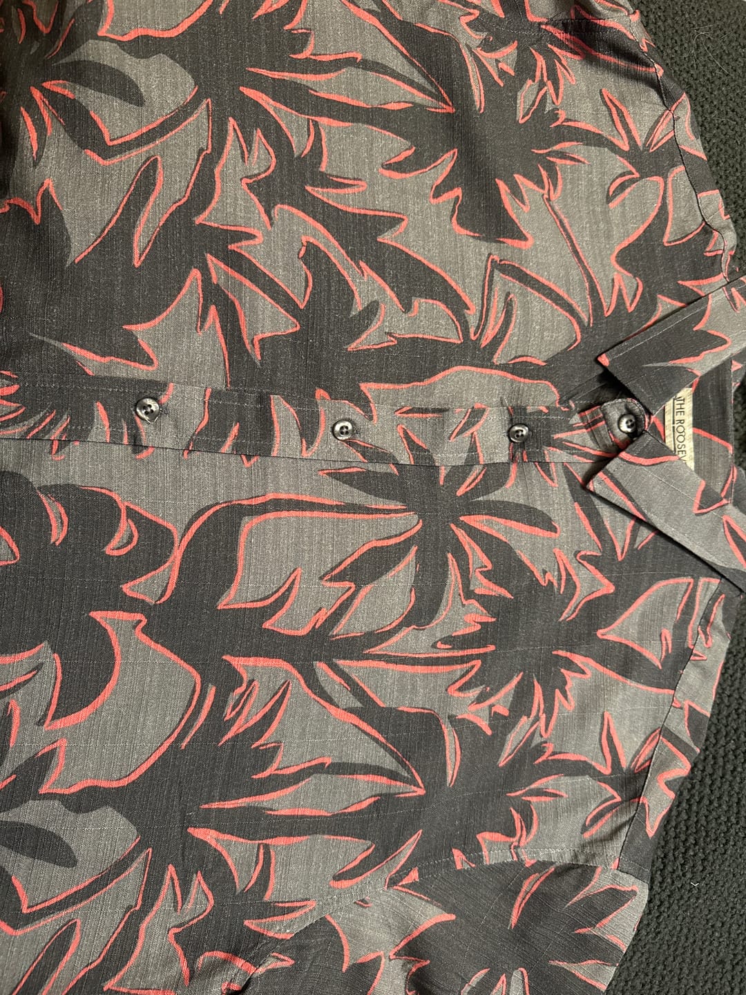 Customer photo review of Ember Sunset – Bamboo Short Sleeve Shirt