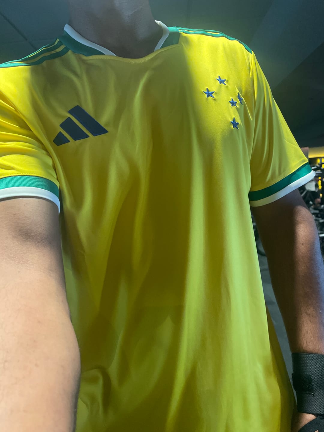 Customer photo review of Camisola Cruzeiro - Edição Copa 2026