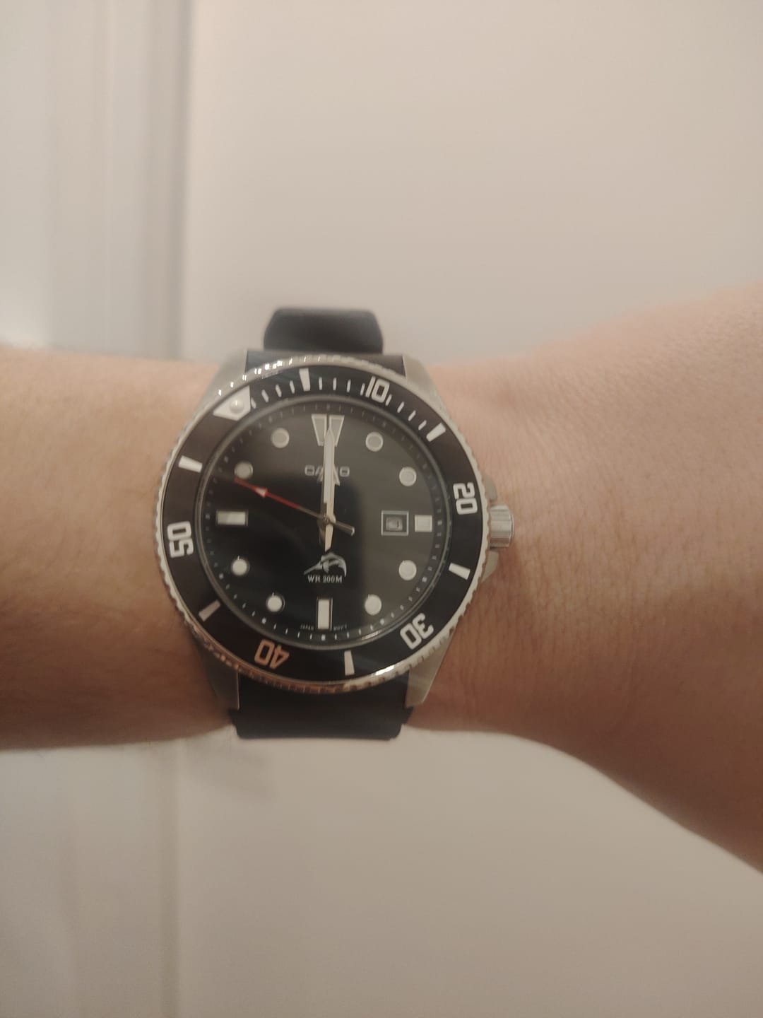 Customer photo review of Reloj Casio Submariner Marlin Duro MDV106-1AV Negro Buceo